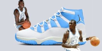 Air Jordan 11 Football Blue