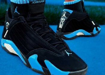 Air Jordan 14 "Black/University Blue"