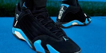 Air Jordan 14 "Black/University Blue"