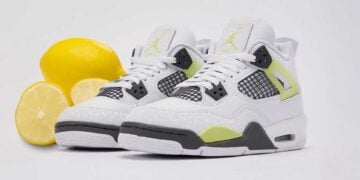 Air Jordan 4 GS "Light Lemon Twist"