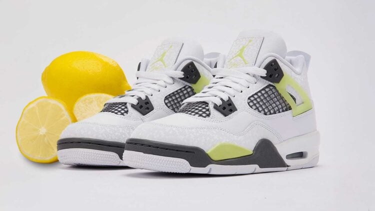 Air Jordan 4 GS "Light Lemon Twist"