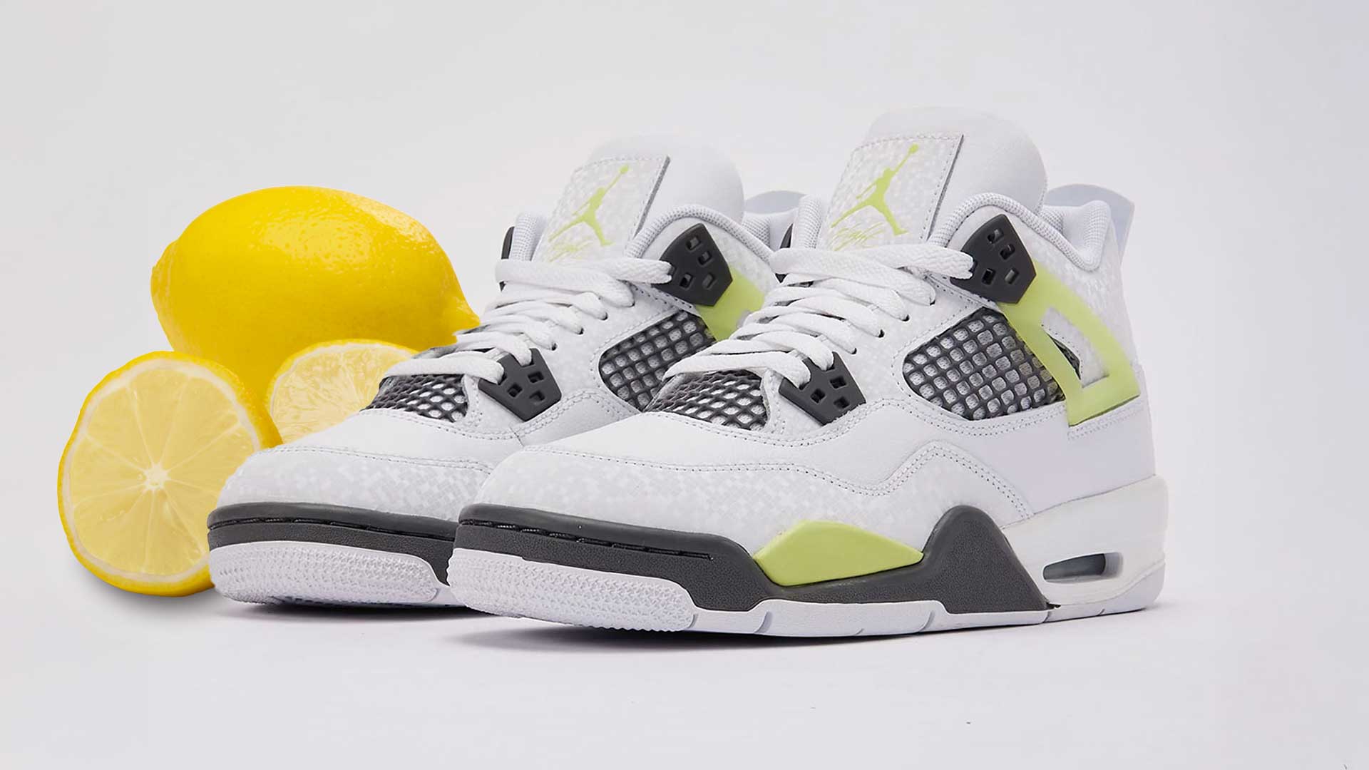 Air Jordan 4 GS "Light Lemon Twist"