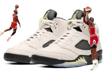 Air Jordan 5 "Luminous Green"