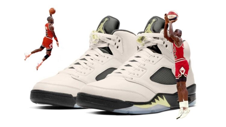 Air Jordan 5 "Luminous Green"