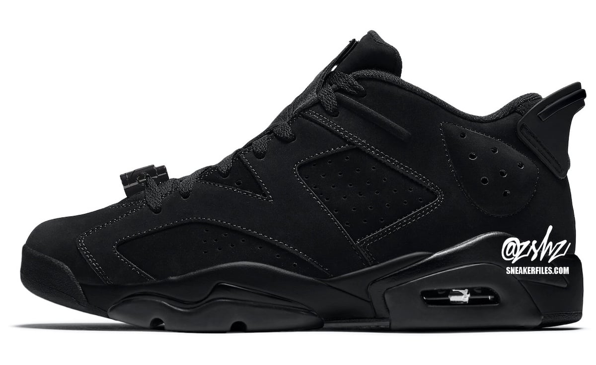 Air Jordan 6 Low “Blackout”