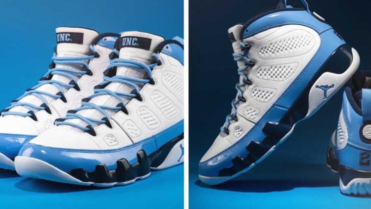 Air Jordan 9 UNC PE