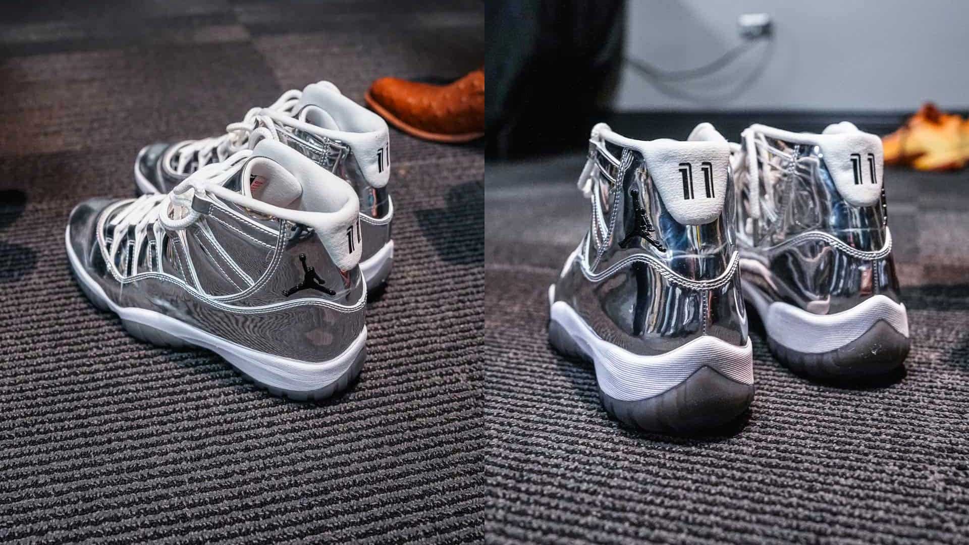 Chrome Air Jordan 11 PE