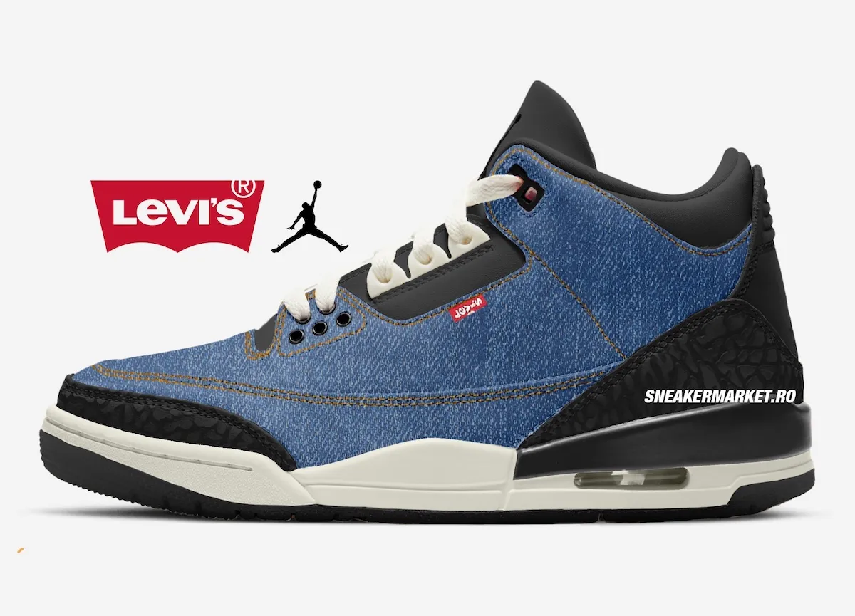 Levi's x Air Jordan 3