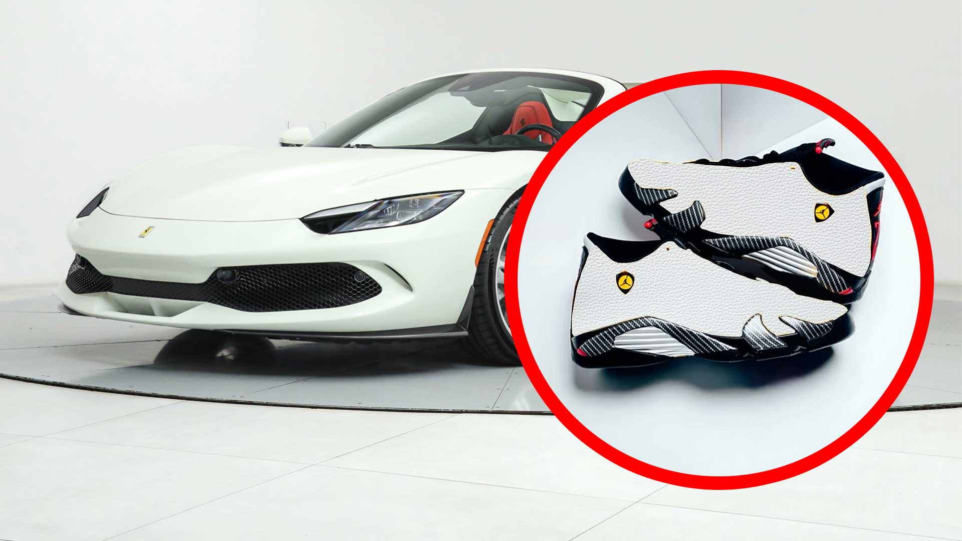 The Air Jordan 14 ‘White Ferrari’ Is So Clean, You’ll Need a License to Wear Them
