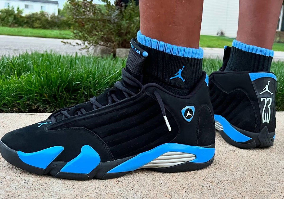 Air Jordan 14 "Black/University Blue"