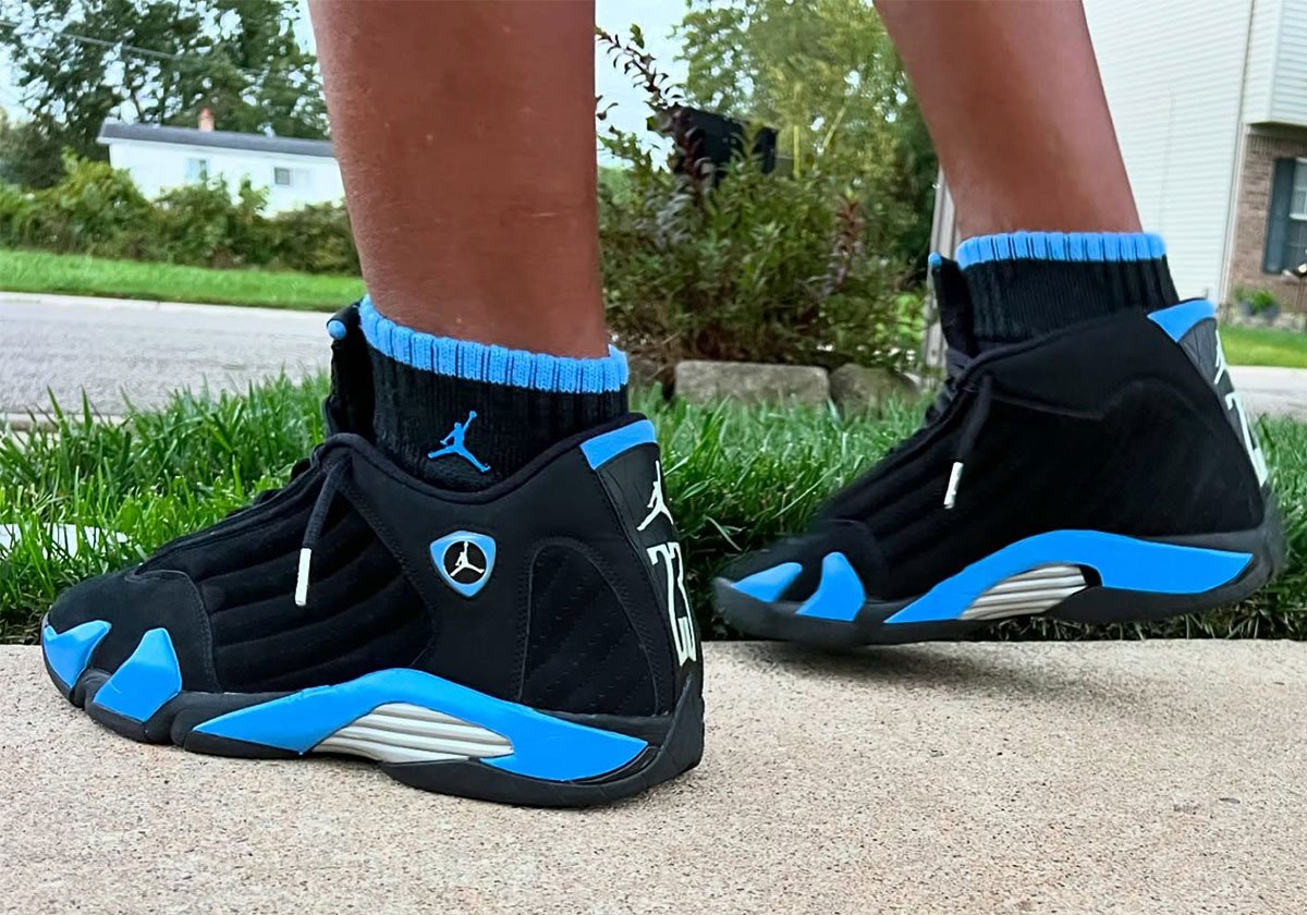 Air Jordan 14 "Black/University Blue"