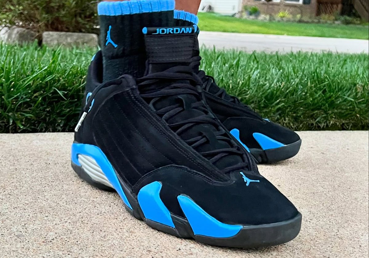 Air Jordan 14 "Black/University Blue"
