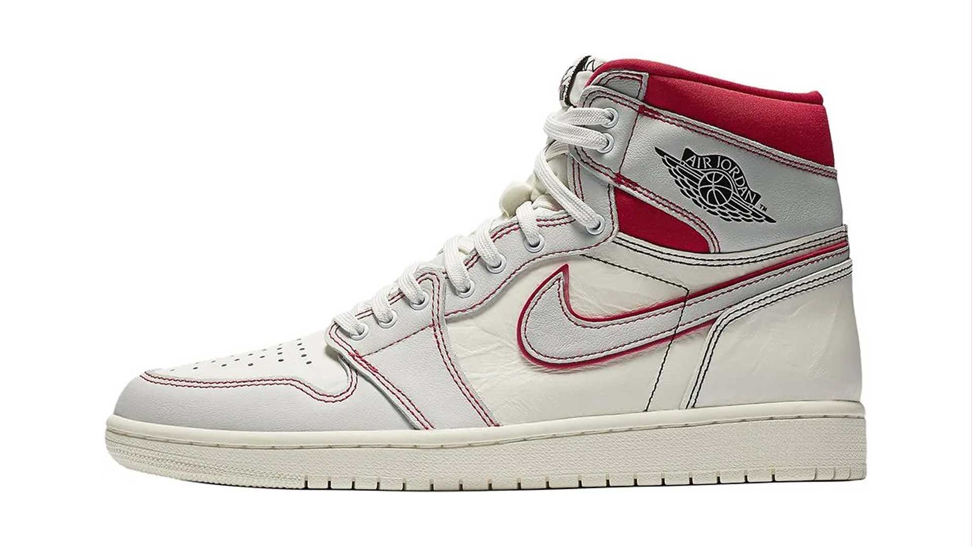 Air Jordan 1 High OG "Sail/University Red"