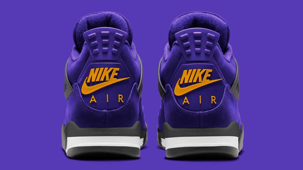Air Jordan 4 Imperial Purple Prince Purple Rain