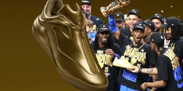 Shai Gilgeous-Alexander gold sneaker shai 001 converse
