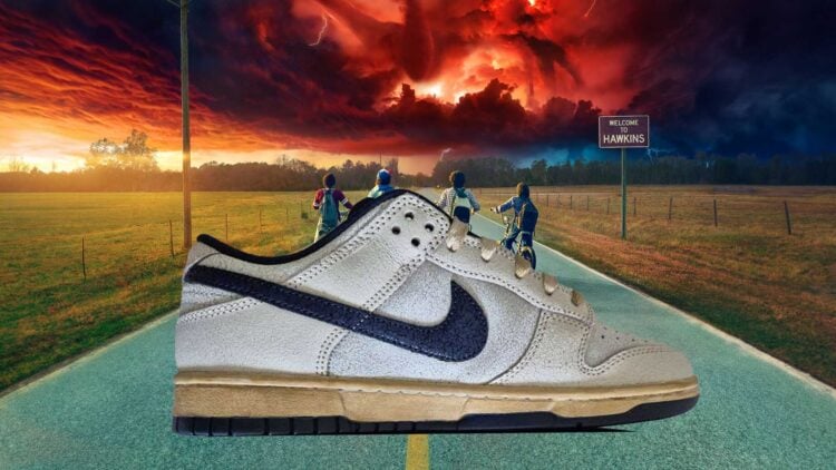 stranger things nike dunk low sneakers 2025