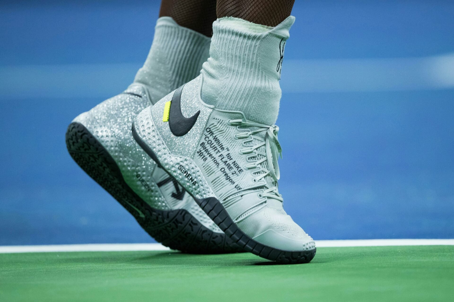Off-White x Nike Court Flare x Serena Williams "QUEEN" (2018)