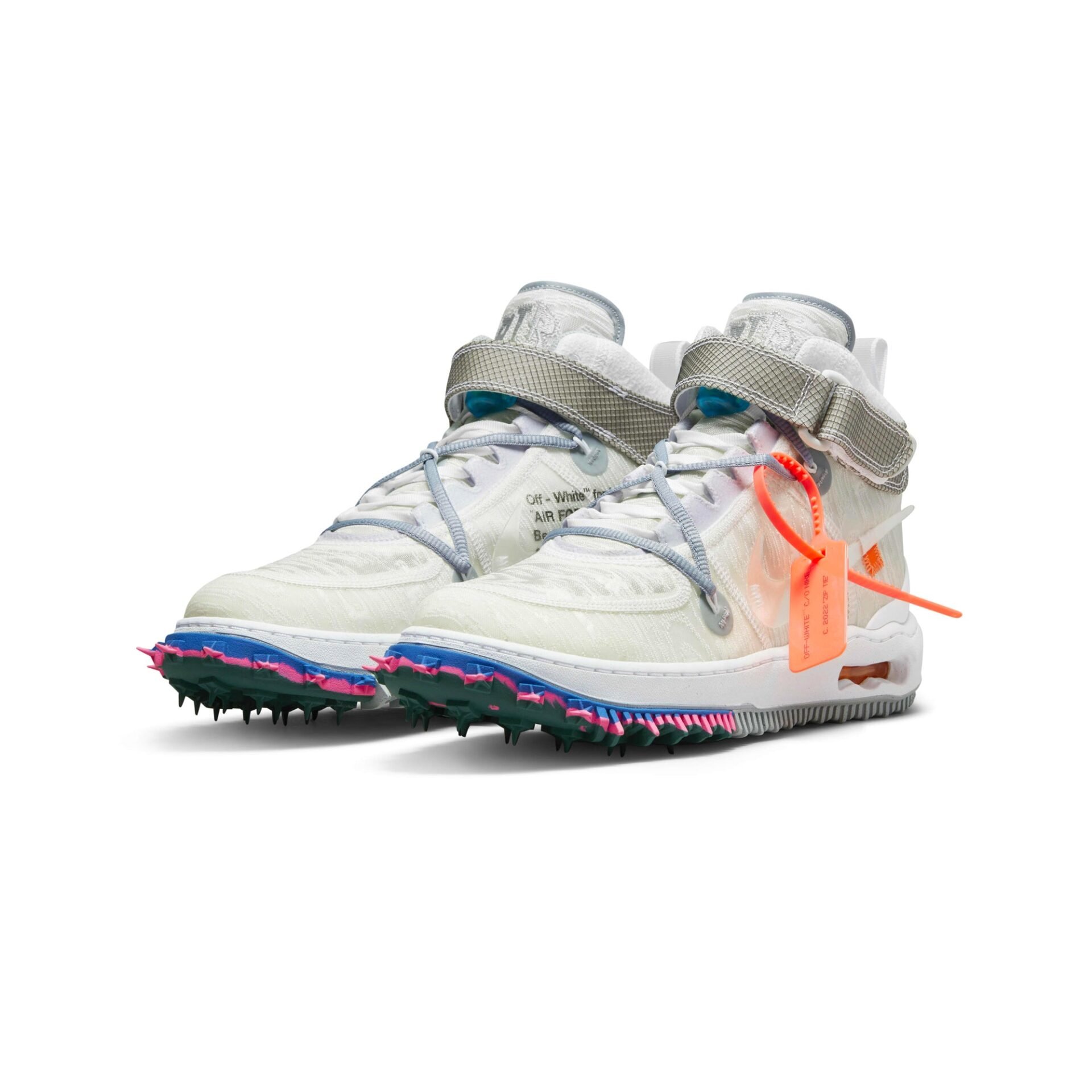 Off-White x Nike Air Force 1 Mid "White" (2022)