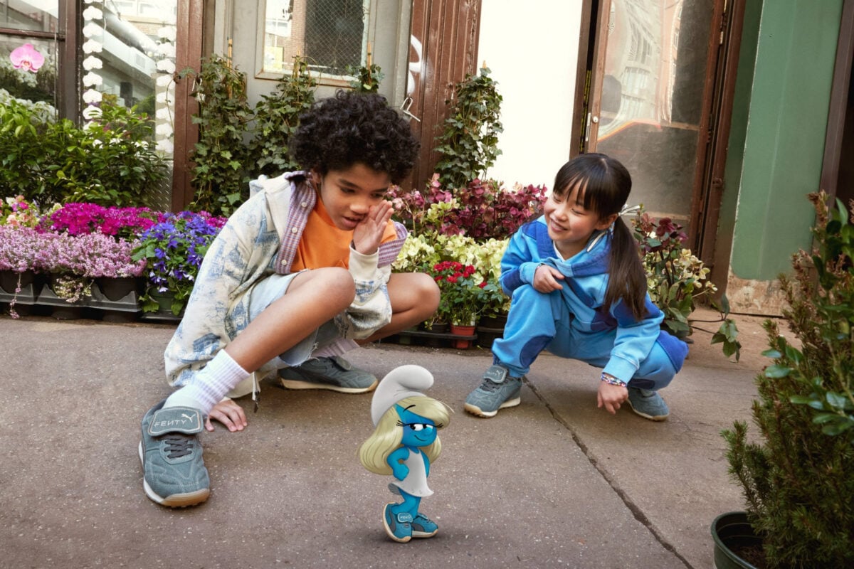 No Need to Feel Blue with the FENTY x PUMA x Smurfs Collab