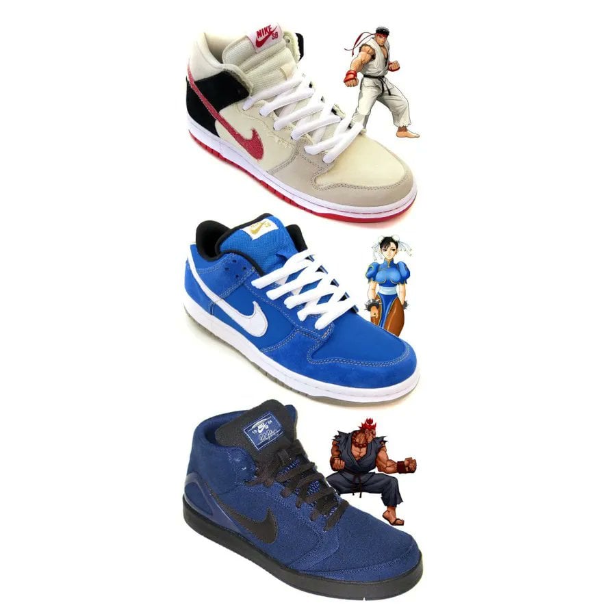 Nike SB "Street Fighter" Pack
