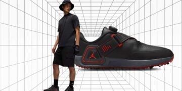 Jordan Air Rev Golf Shoes Bred