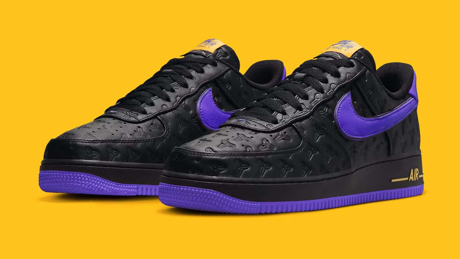 Kobe Bryant x Nike Air Force 1 "Court Purple"