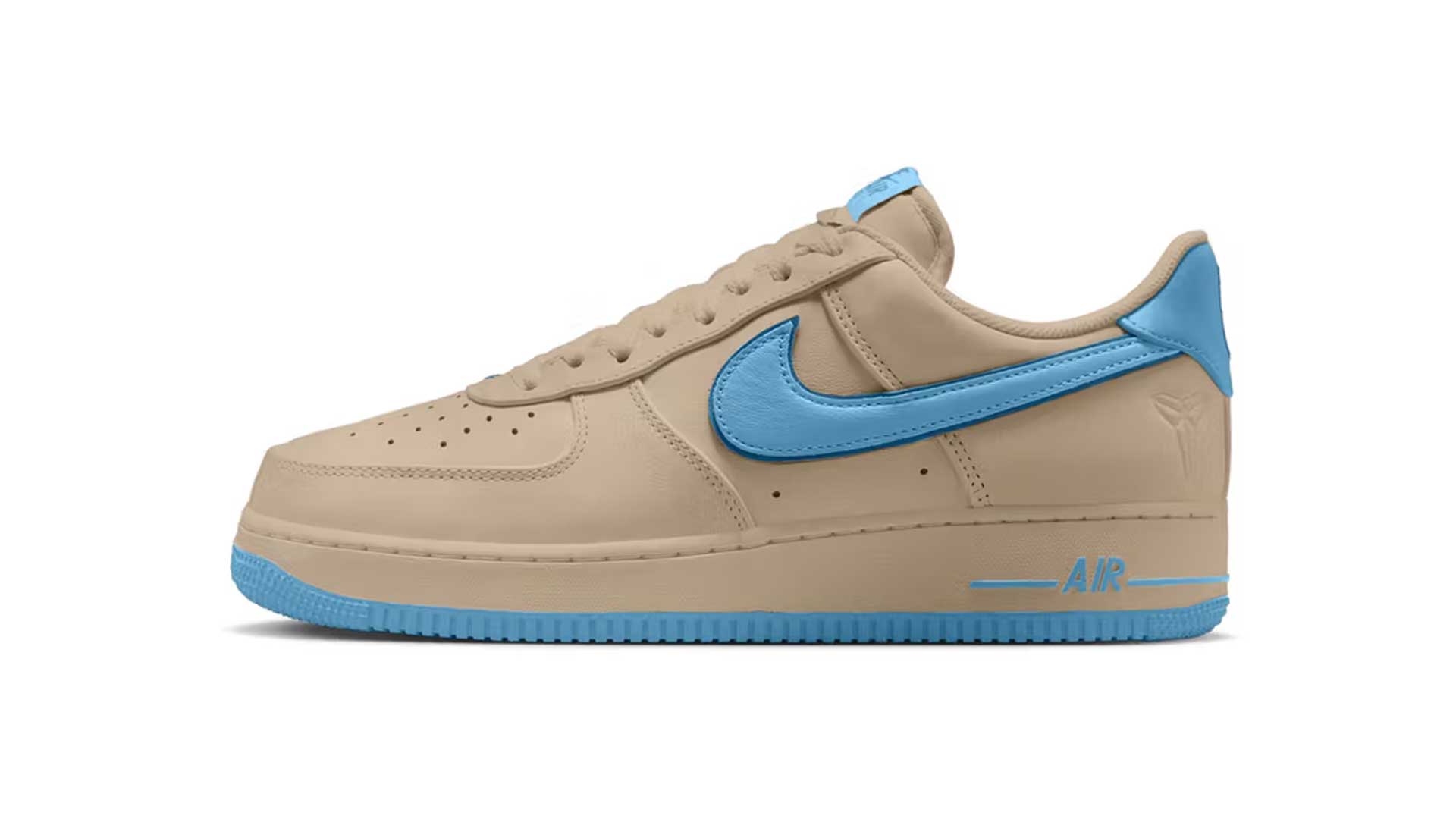 Kobe Bryant x Nike Air Force 1 Low "Linen/University Blue"