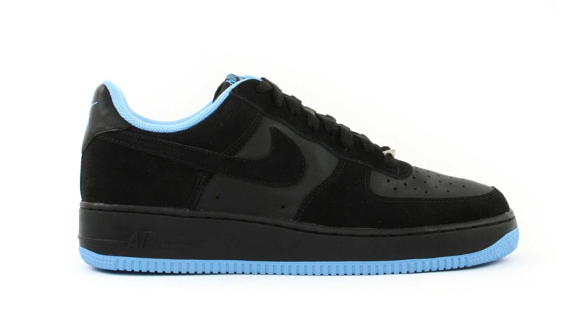 Nike Air Force 1 Low "Black/University Blue"