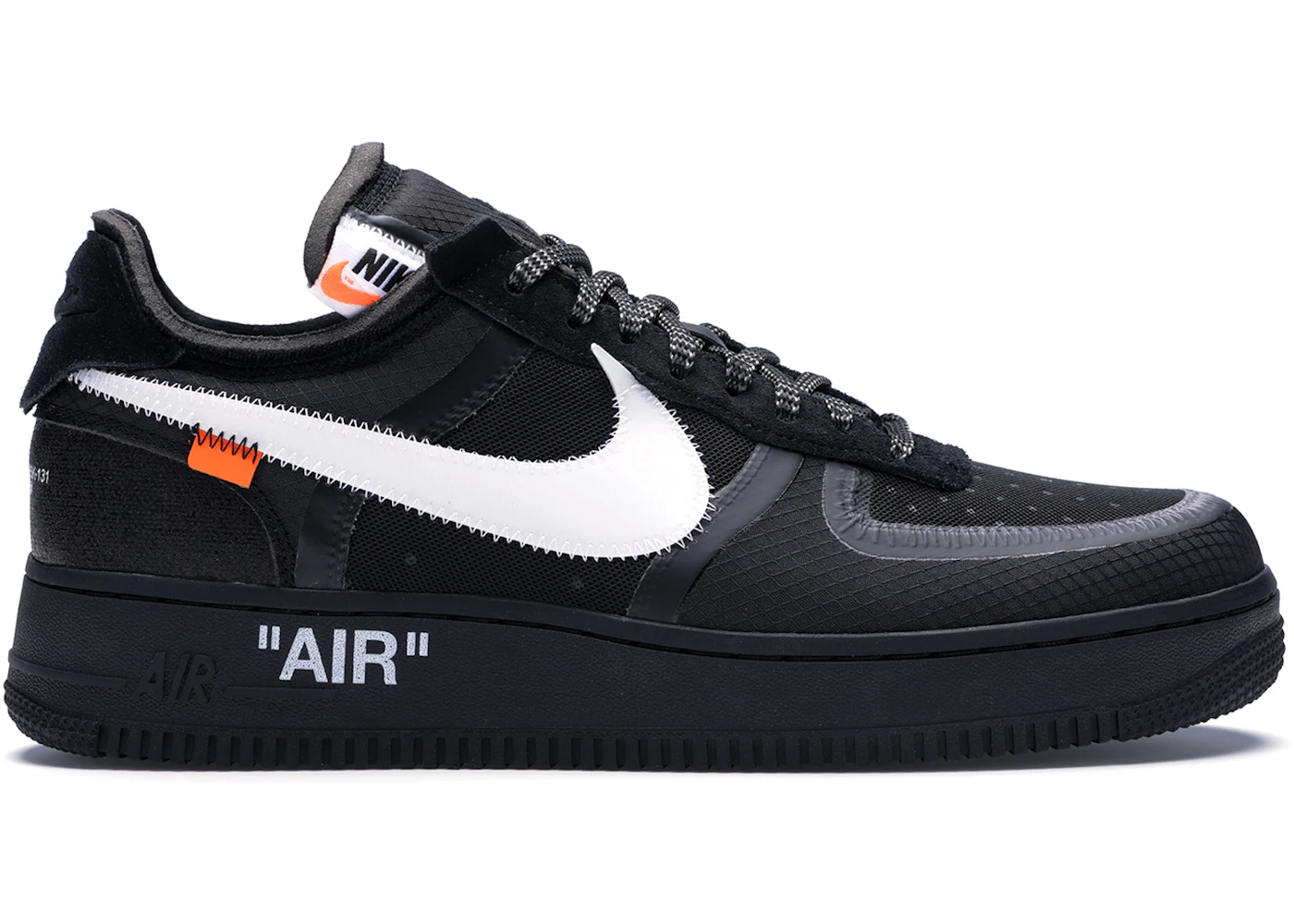 Off-White x Nike Air Force 1 "Black"