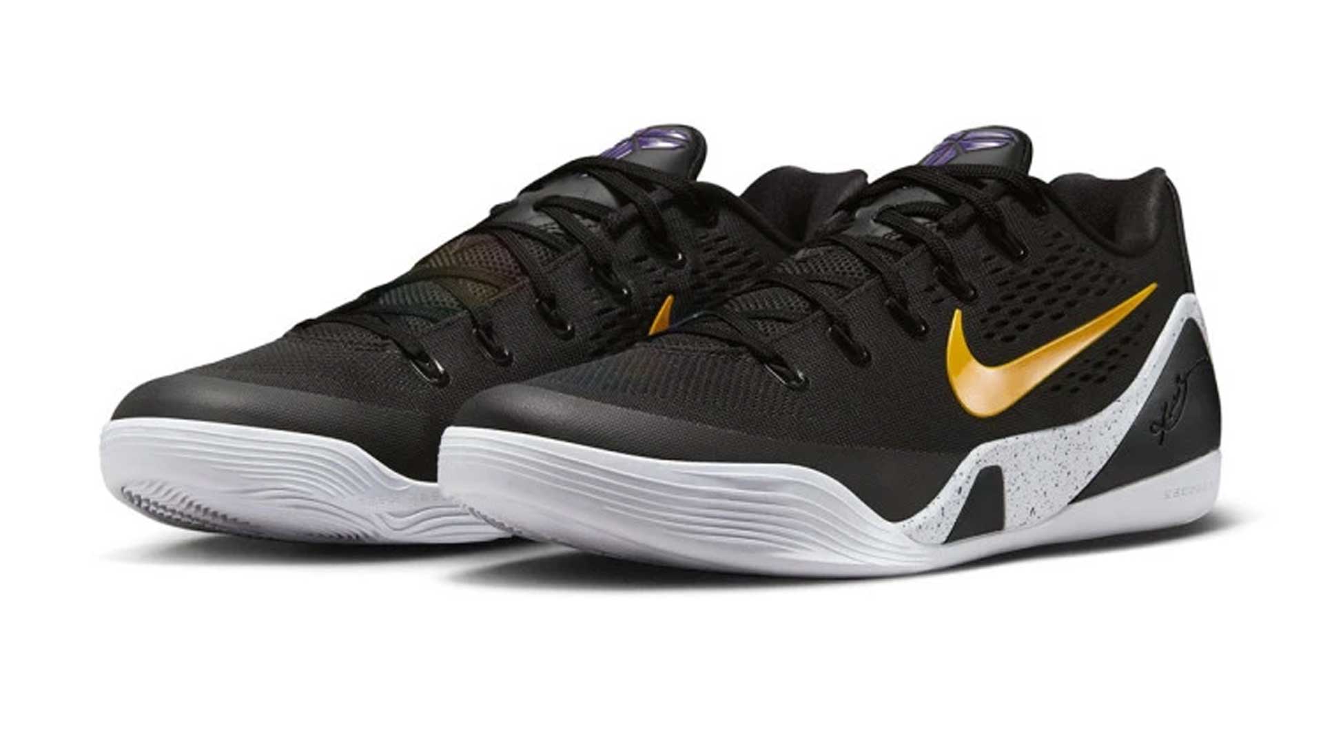 Nike Kobe 9 Elite Low Protro "Black/University Gold/White"