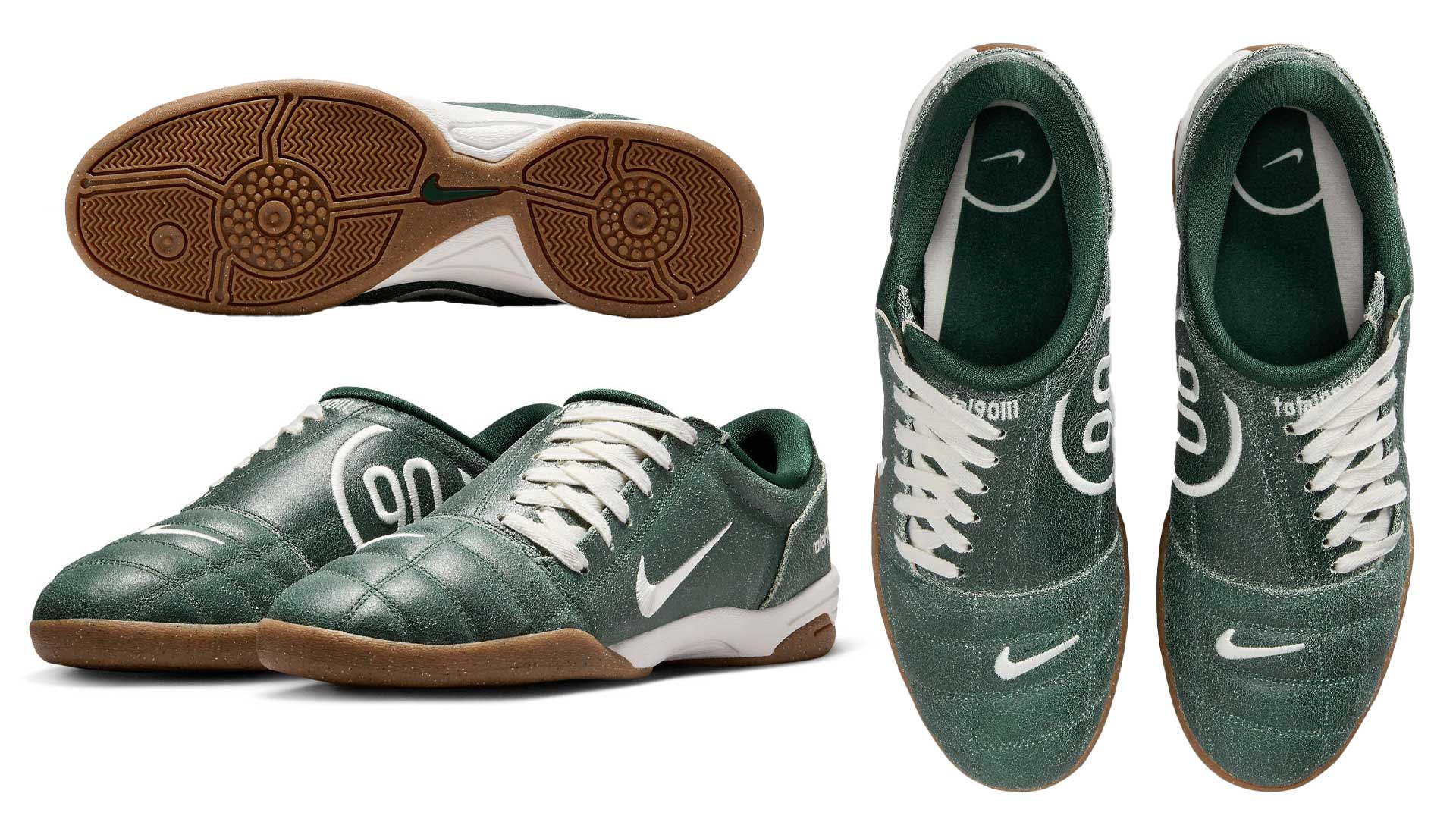 Nike Total 90 III Surfaces in Fir Green