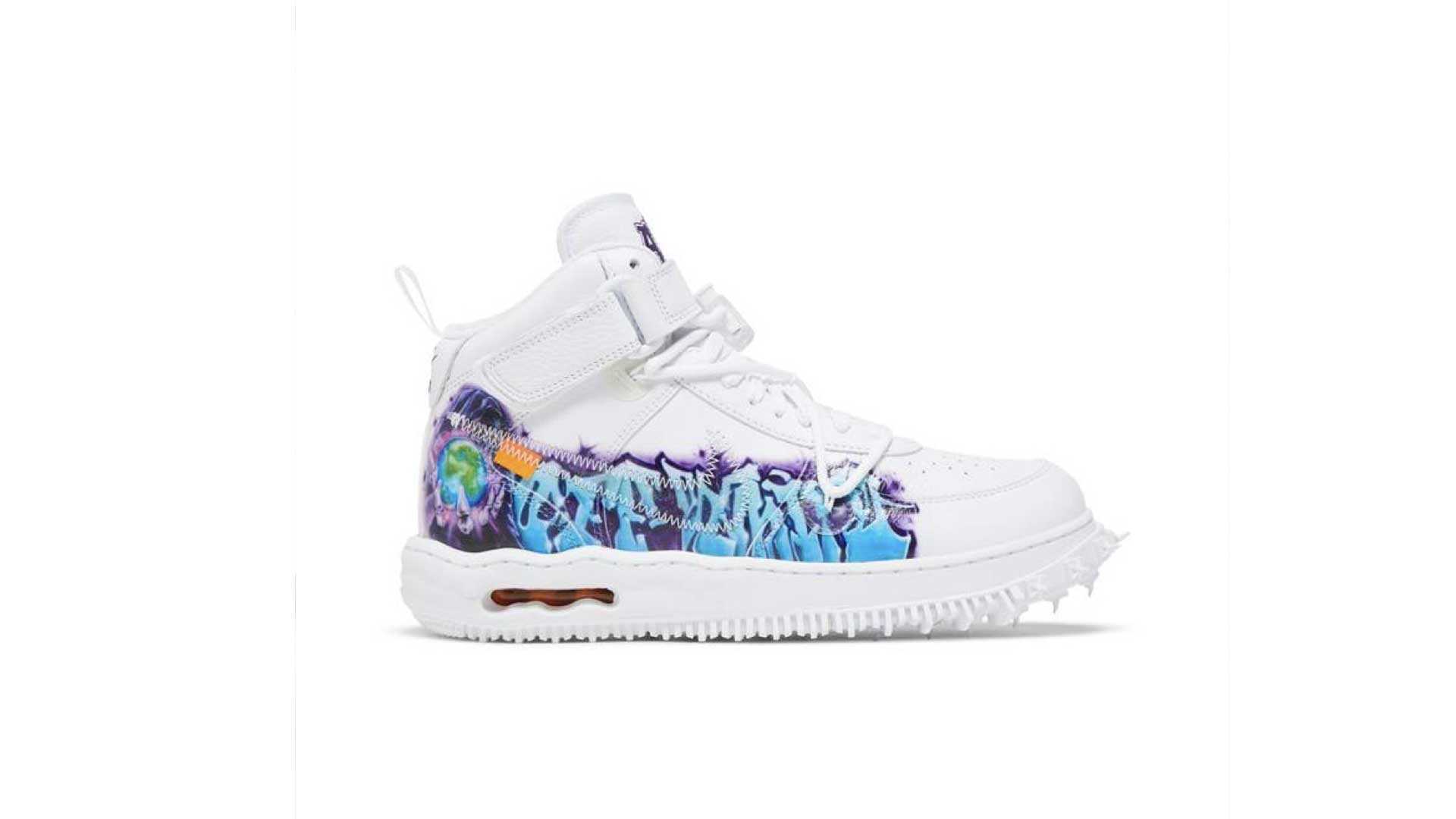 Off-White x Nike Air Force 1 Mid "Graffiti" (2023)