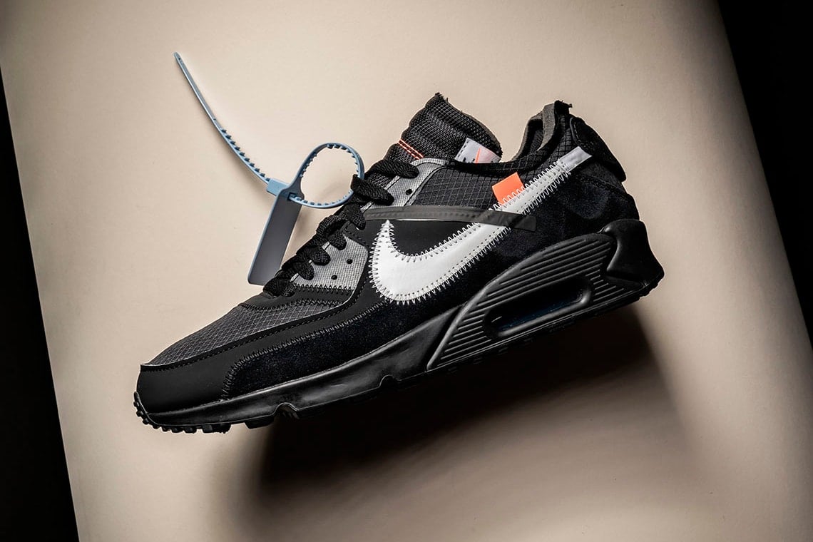 Off-White x Nike Air Max 90 "Black"