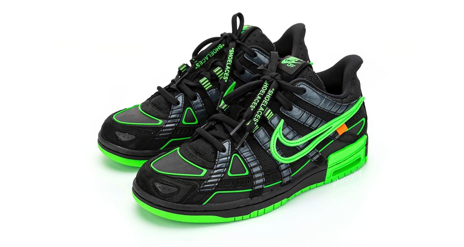 Off-White x Nike Rubber Dunk "Green Strike"