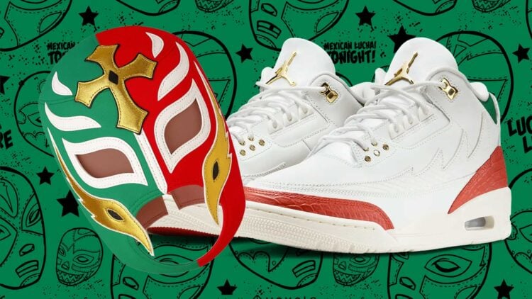 Air Jordan 3 "El Vuelo" Lucha Libre
