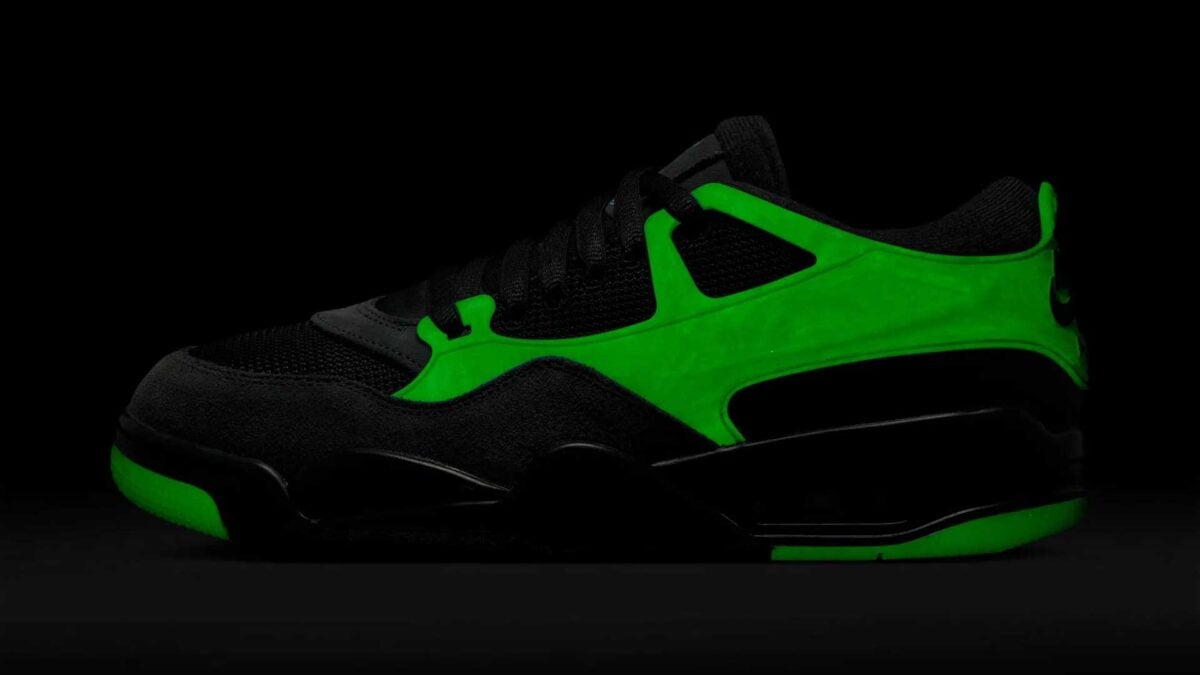 Air Jordan 4 RM Gamma Blue FQ7939-040 Glow in the Dark