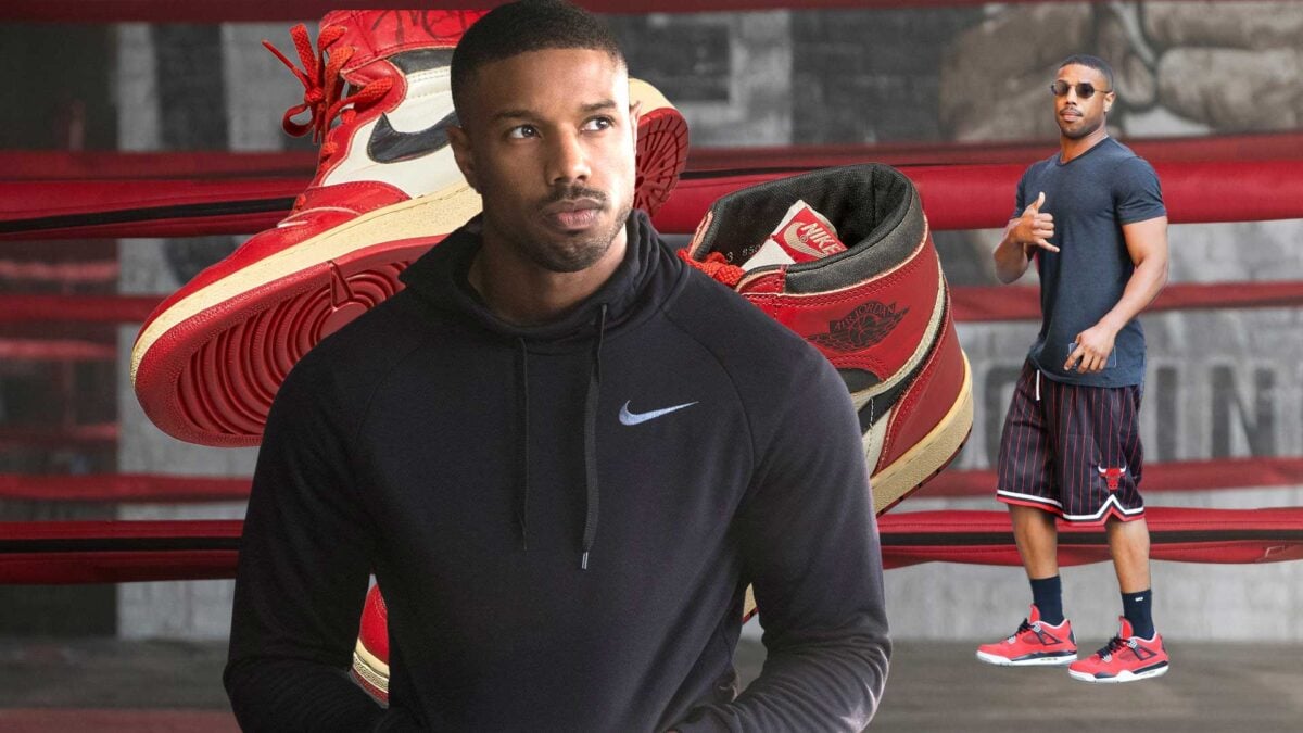 Michael B. Jordan jordan sneakers