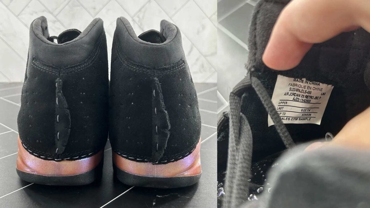 Never-Before-Seen Air Jordan 23 “Galaxy” Sells Quickly On Ebay