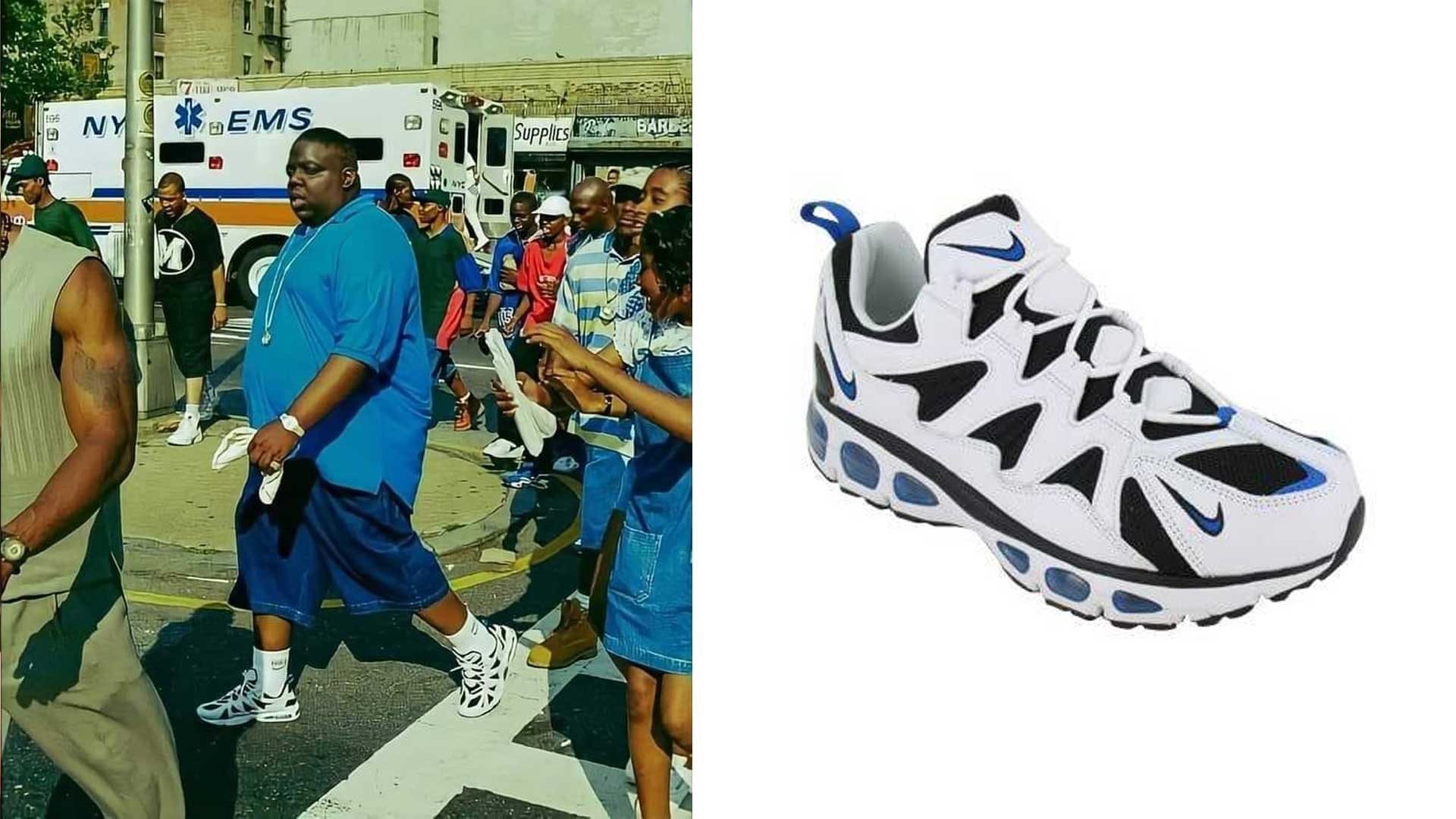 Nike Air Max Tailwind '96 Notorious BIG Sneakers Biggie