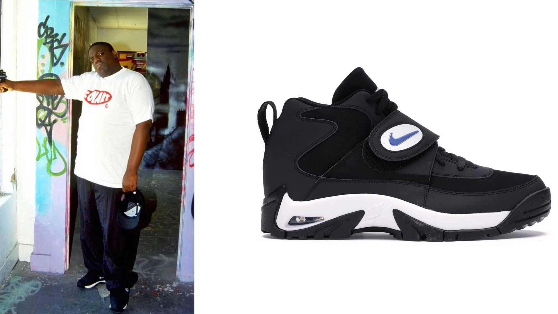 Nike Air Mission Notorious BIG Sneakers Biggie