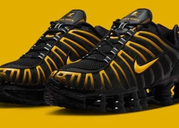 Nike New Shox TL Yellow Black Pittsburgh Steelers