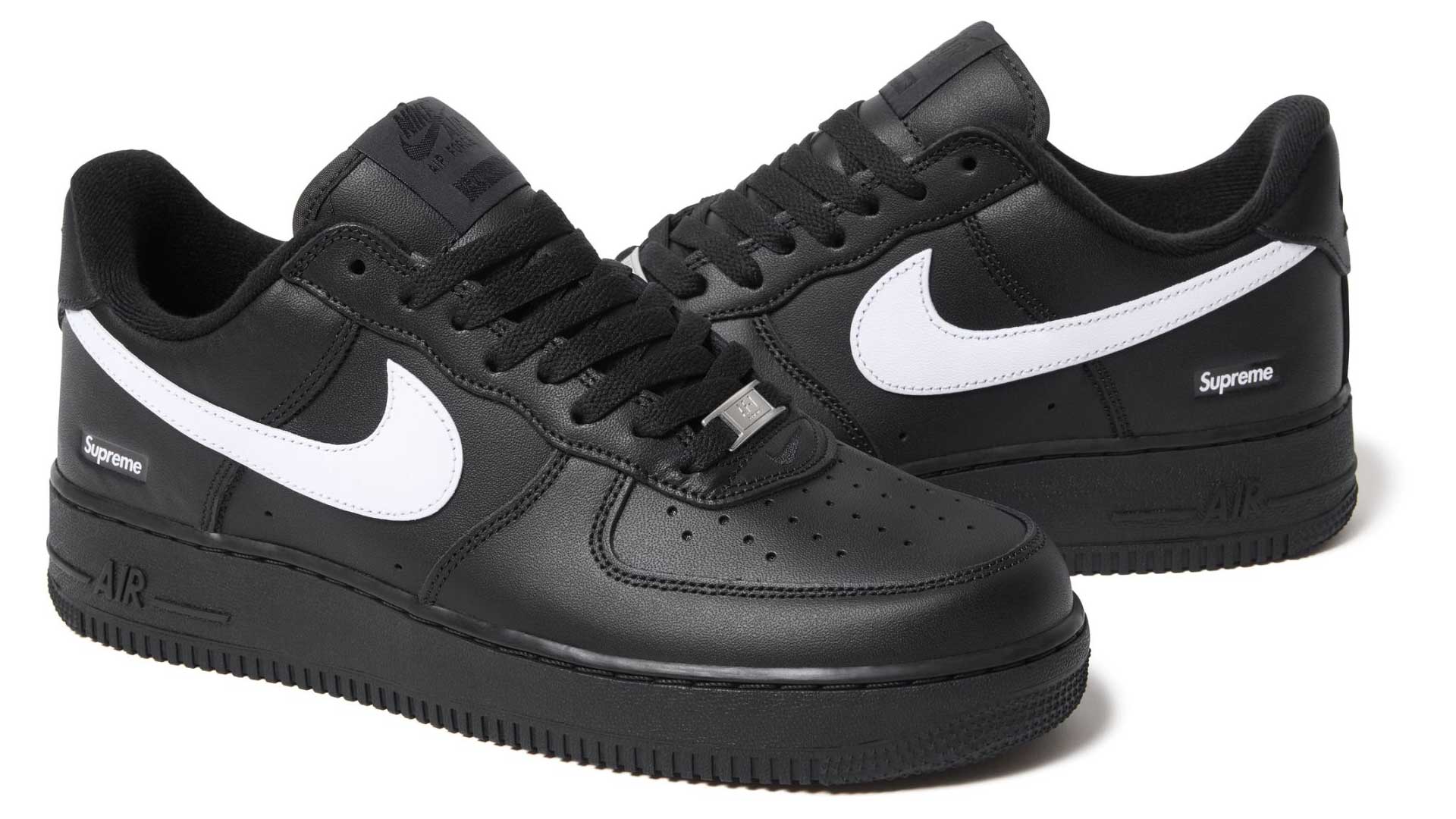 Supreme x Nike Air Force 1 Low Black
