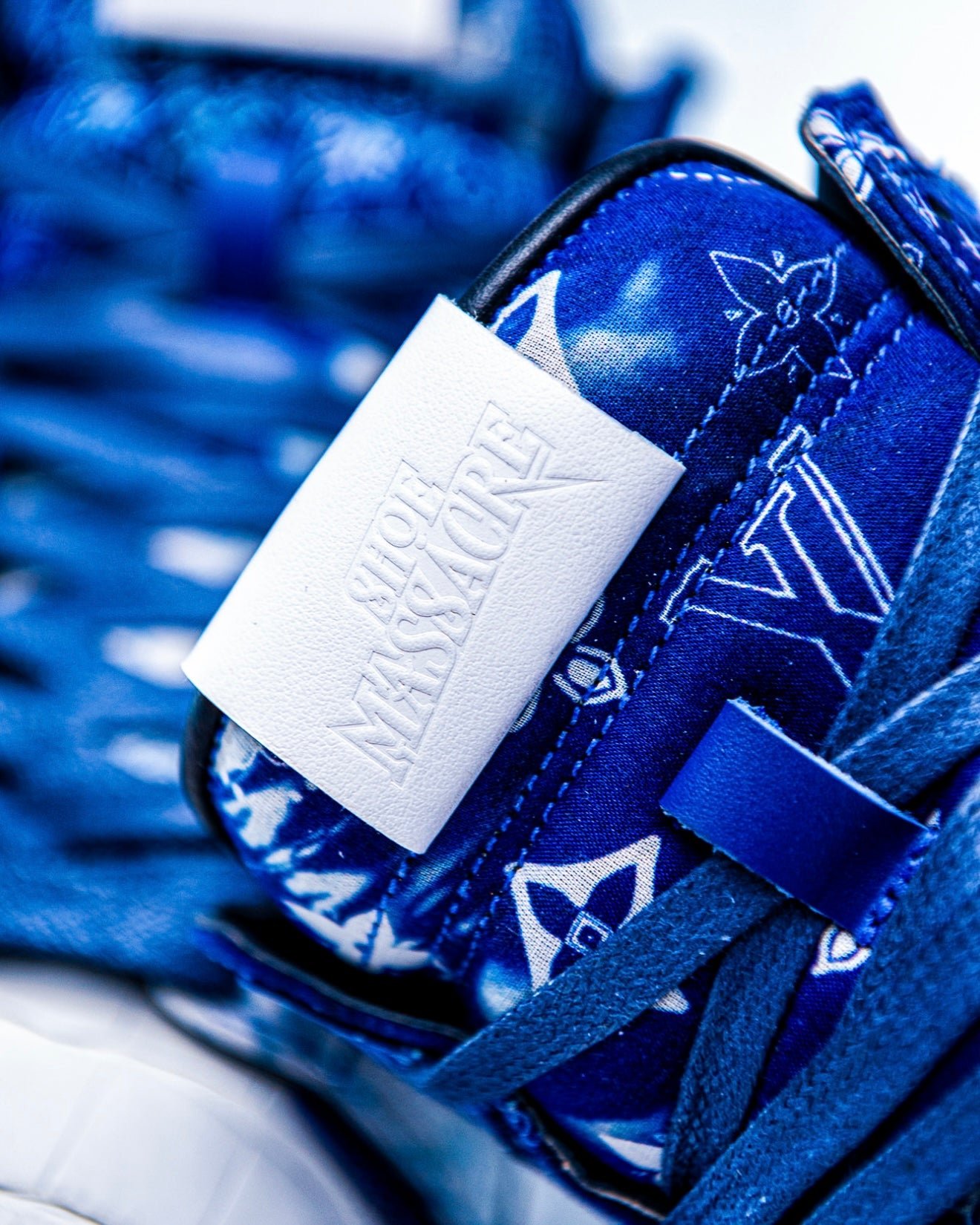 Louis Vuitton Bandana Air Jordan 1 High