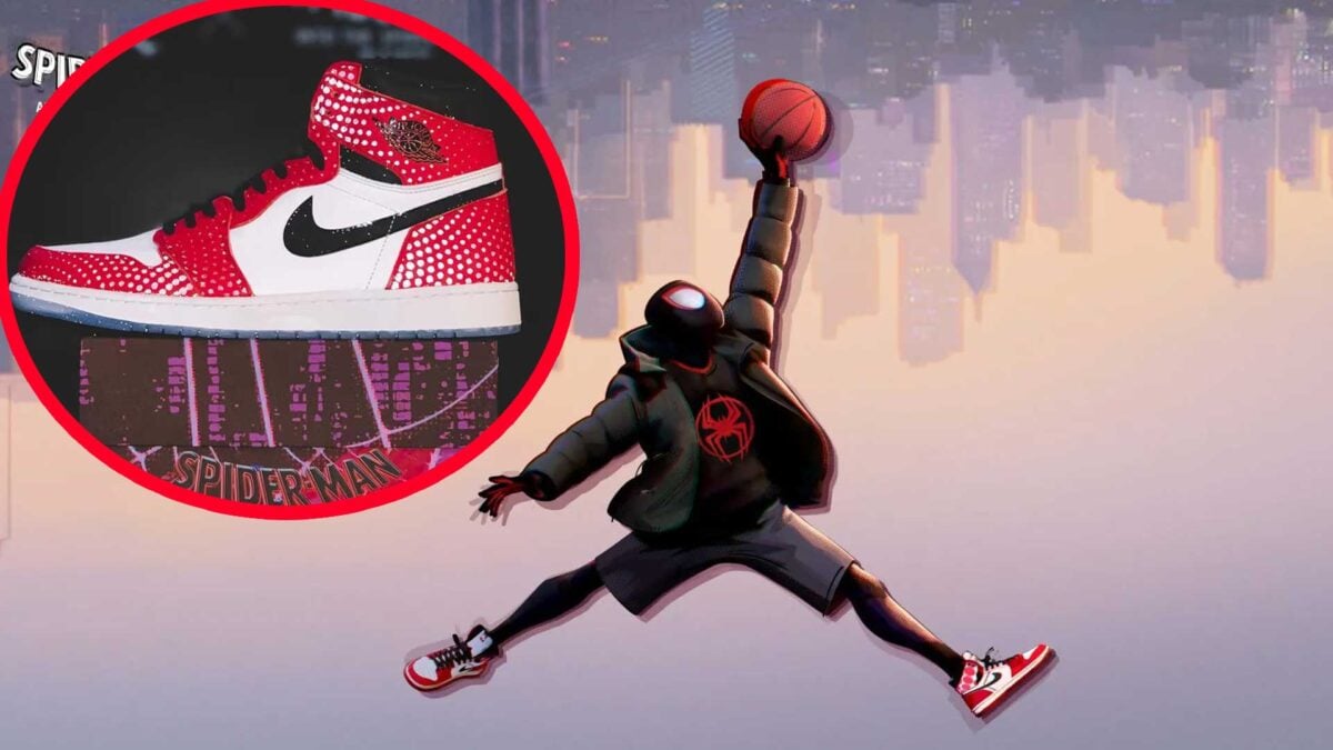 Air Jordan 1 Spider-Man Into The Spider-Verse 2018
