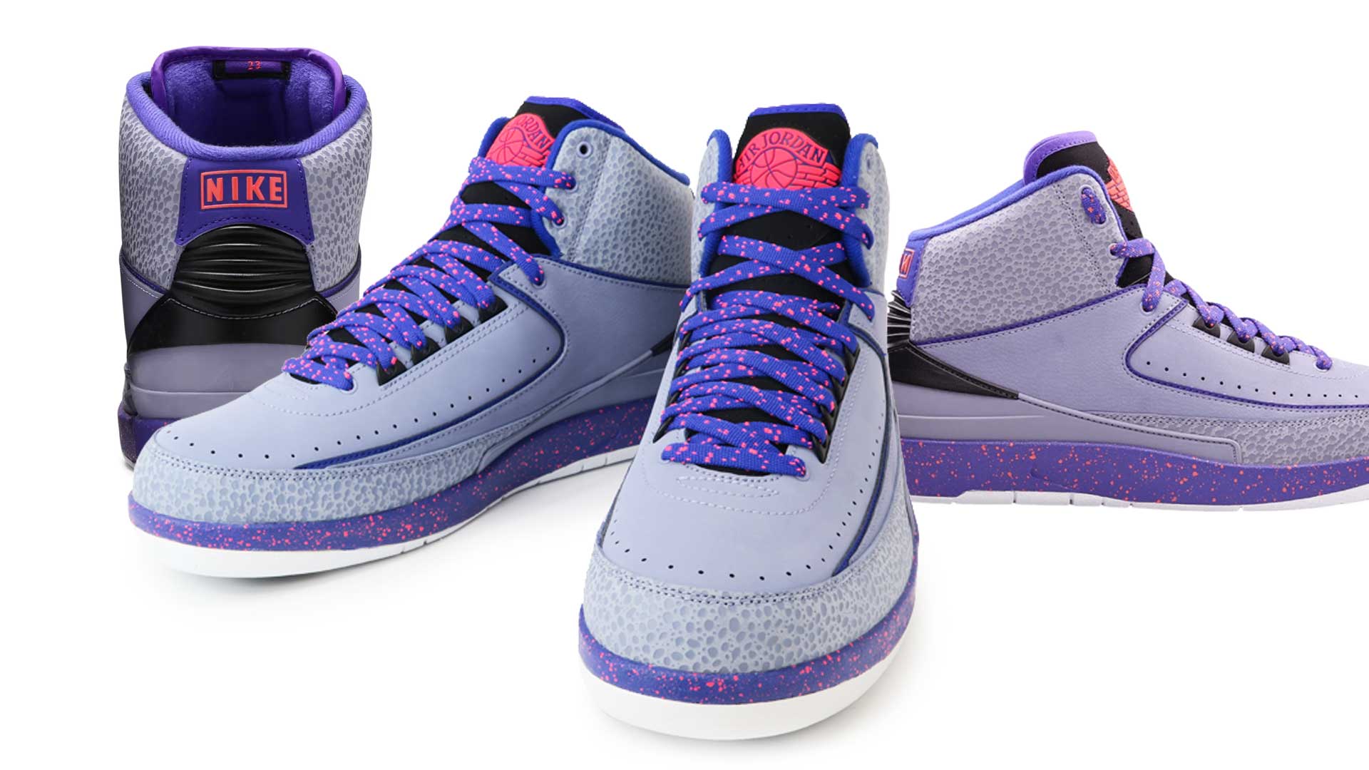 Air Jordan 2 Retro Iron Purple