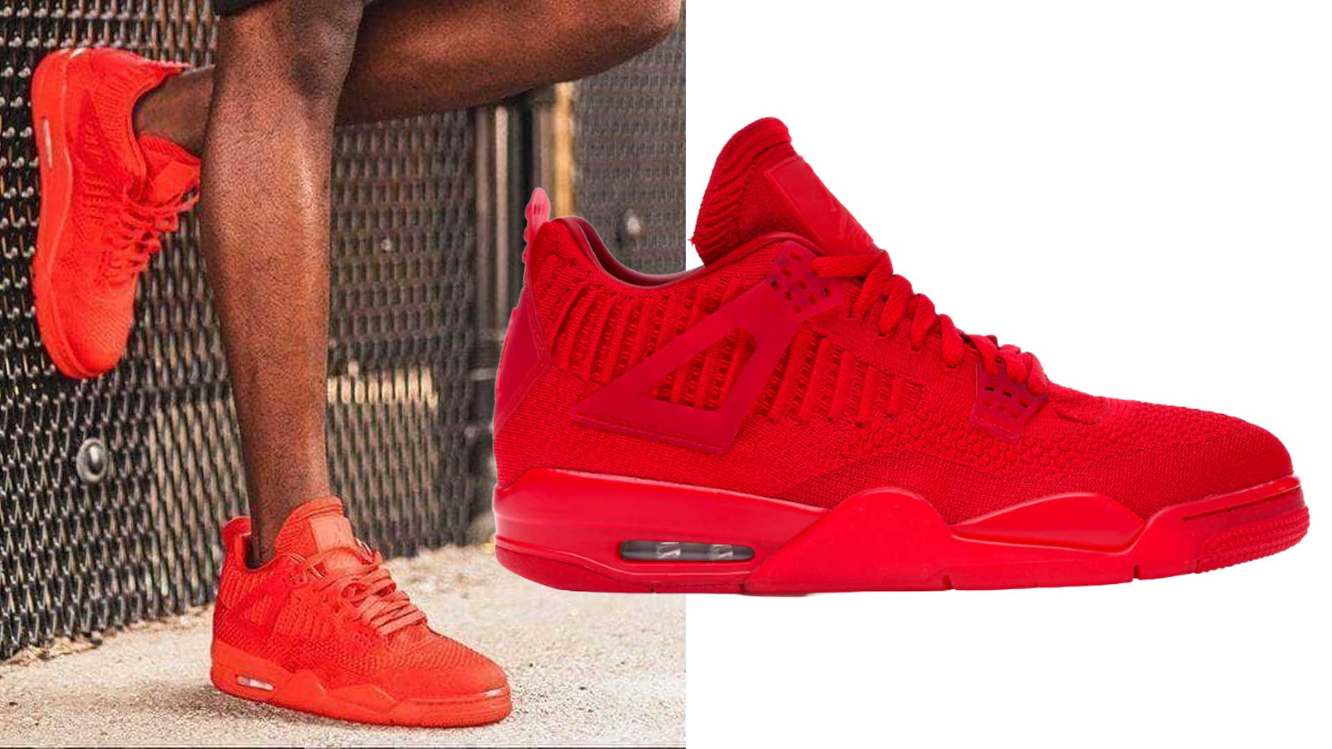 Air Jordan 4 Flyknit "University Red"