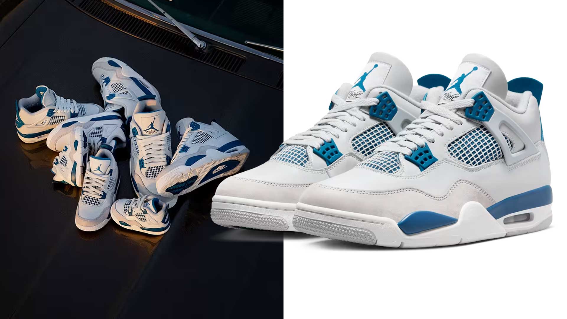Air Jordan 4 "Military Blue"