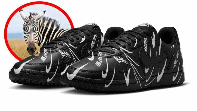 COMME des GARÇONS BLACK x Nike Field General 82