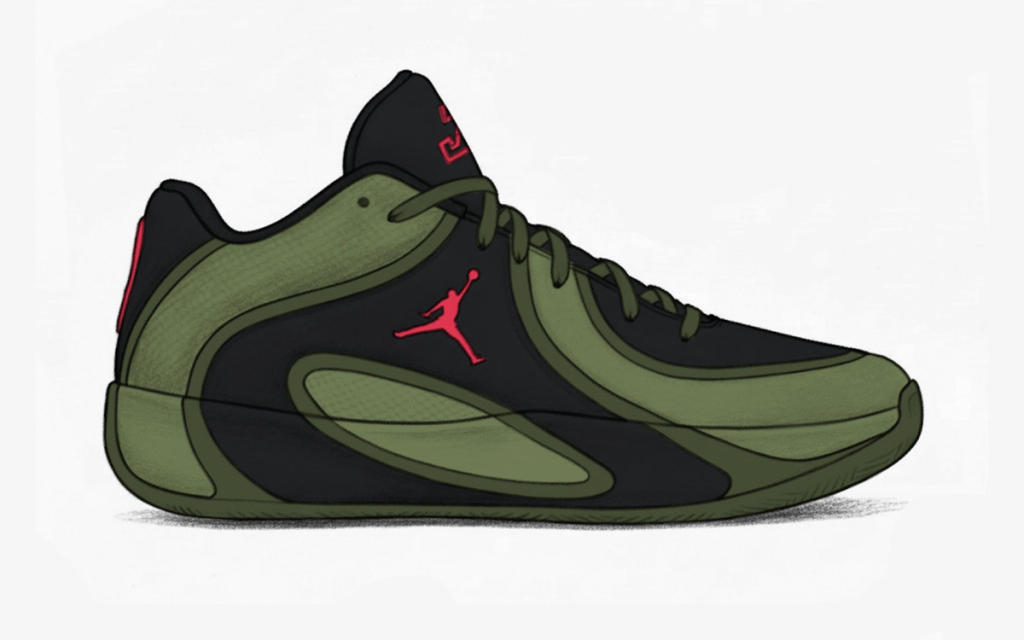 Jordan Tatum 4 "Moss Green"