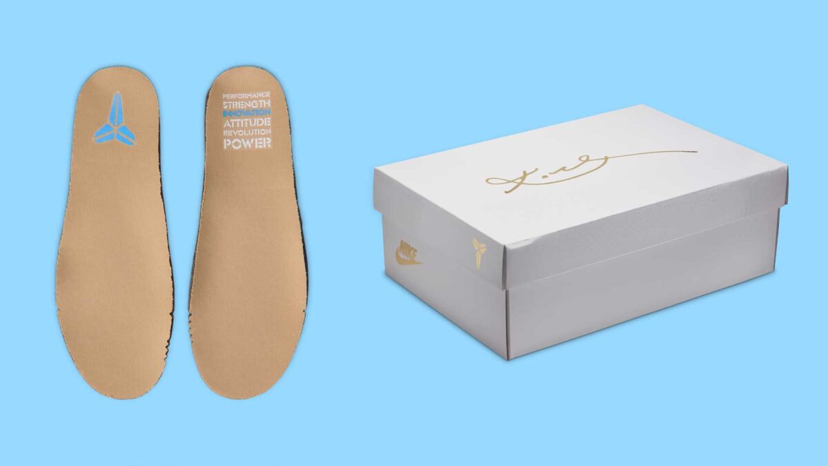 Kobe Bryant Nike Air Force 1 Low Linen/University Blue Has Cool Details
